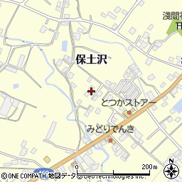 静岡県御殿場市保土沢374周辺の地図