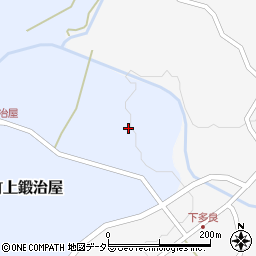 岐阜県大垣市上石津町上鍛治屋38周辺の地図