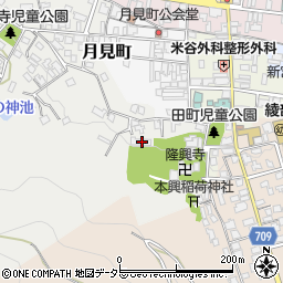 京都府綾部市神宮寺町藤山3周辺の地図