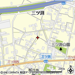 愛知県小牧市三ツ渕294周辺の地図