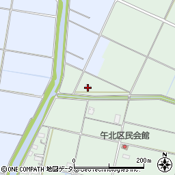 岐阜県羽島市上中町午北3067周辺の地図