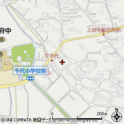神奈川県小田原市千代1075-9周辺の地図