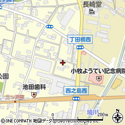 愛知県小牧市三ツ渕1793周辺の地図