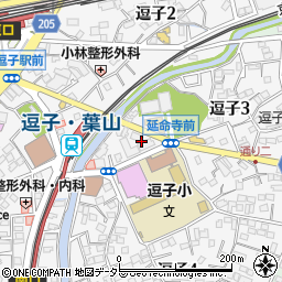 あさひ中央薬局逗子駅前店周辺の地図