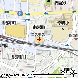 株式会社コスモス薬品　ディスカウントドラッグコスモス福知山駅前店周辺の地図