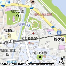 京都府福知山市堀2734-17周辺の地図