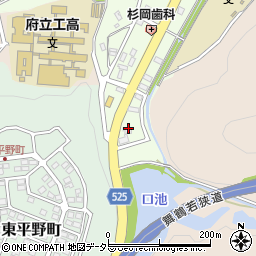 京都府福知山市石原1丁目172周辺の地図