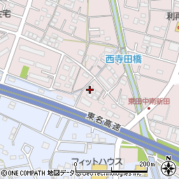 愛知県小牧市東田中1034周辺の地図