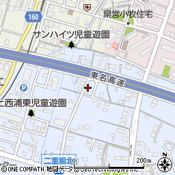 愛知県小牧市二重堀621周辺の地図