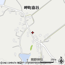 千葉県いすみ市岬町嘉谷347周辺の地図