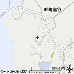 千葉県いすみ市岬町嘉谷362周辺の地図