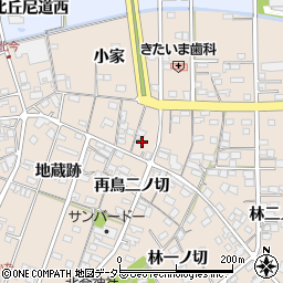 愛知県一宮市北今再鳥三ノ切周辺の地図