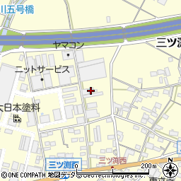 愛知県小牧市三ツ渕690周辺の地図