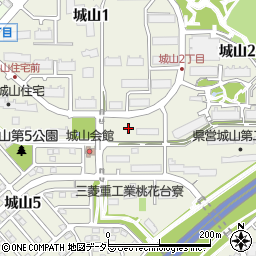城山第三住宅周辺の地図