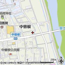 神奈川県小田原市中曽根231周辺の地図