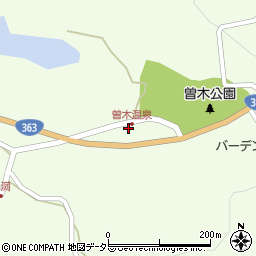 岐阜県土岐市曽木町1268周辺の地図