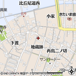 愛知県一宮市北今地蔵跡31周辺の地図