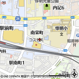 京都府福知山市南栄町16-12周辺の地図