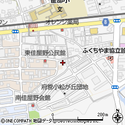 京都府福知山市東佳屋野町周辺の地図