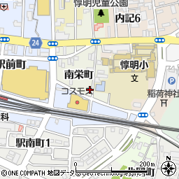 京都府福知山市南栄町16-8周辺の地図