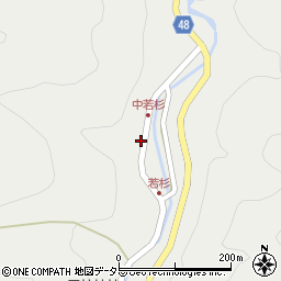 兵庫県養父市大屋町若杉346周辺の地図