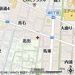愛知県一宮市浅野青石5周辺の地図