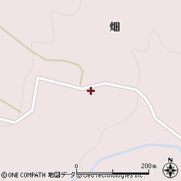 滋賀県高島市畑877周辺の地図