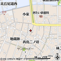 愛知県一宮市北今小家1768-1周辺の地図