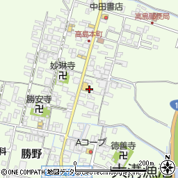 芳市周辺の地図