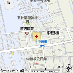 神奈川県小田原市中曽根72-1周辺の地図