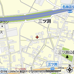 愛知県小牧市三ツ渕243周辺の地図