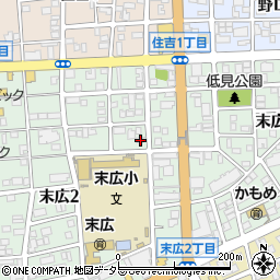 真弘施療院周辺の地図
