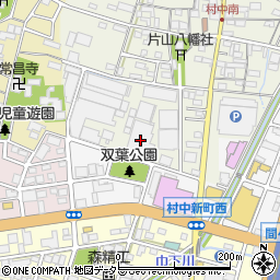 愛知県小牧市村中188周辺の地図