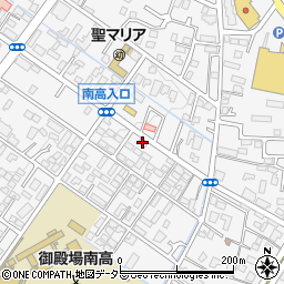 静岡県御殿場市新橋1501周辺の地図