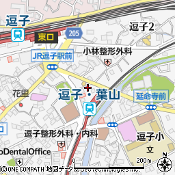 臨海セミナー　ＥＳＣ中学受験科・新逗子校周辺の地図