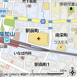 ホームセンターコーナン福知山店周辺の地図