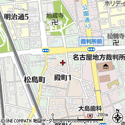 愛知県一宮市殿町1丁目27-1周辺の地図