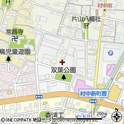 愛知県小牧市村中157-3周辺の地図