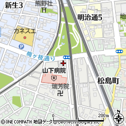 株式会社日栄住宅周辺の地図