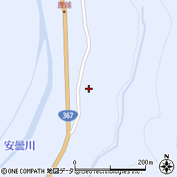 滋賀県高島市朽木栃生250周辺の地図