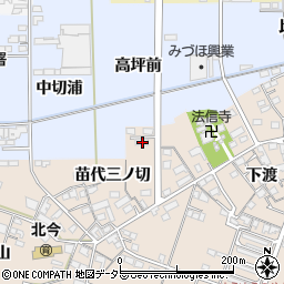 愛知県一宮市北今苗代三ノ切40周辺の地図