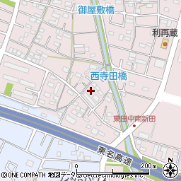 愛知県小牧市東田中967周辺の地図