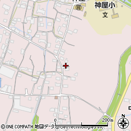 愛知県春日井市神屋町2095周辺の地図