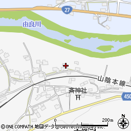京都府綾部市上原町梅迫周辺の地図