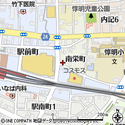 京都府福知山市南栄町40周辺の地図