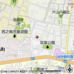 愛知県小牧市村中156周辺の地図