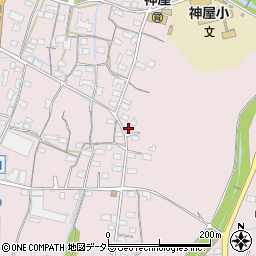 愛知県春日井市神屋町2065周辺の地図