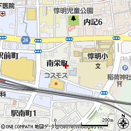 京都府福知山市南栄町20周辺の地図