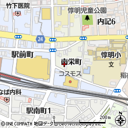 京都府福知山市南栄町40-14周辺の地図
