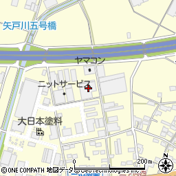 愛知県小牧市三ツ渕736周辺の地図